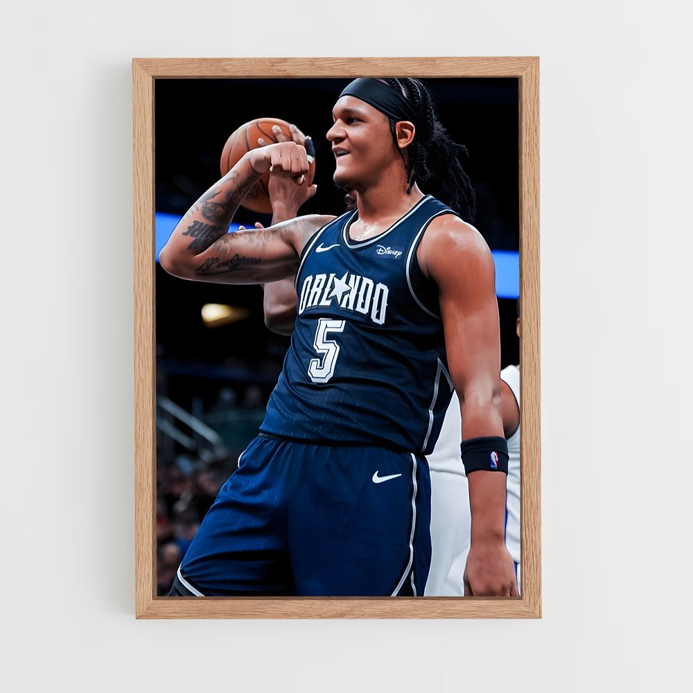 Poster Paolo banchero merveilles – affiche Basketball (vue 4)